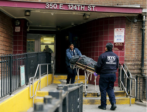Body of Cora Davis removed